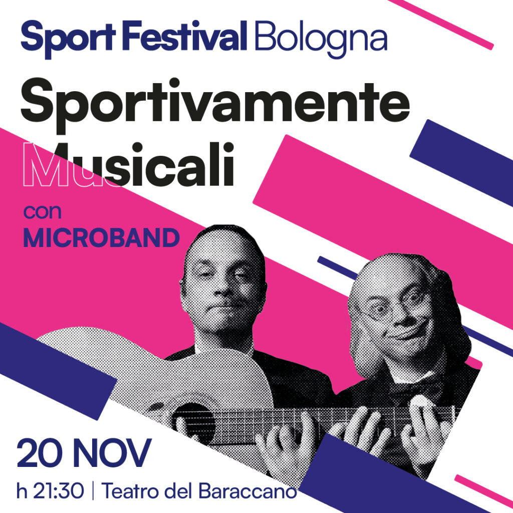 Locandina Sportivamente Musicali per pagina Biglietti e Riduzioni Sport Festival